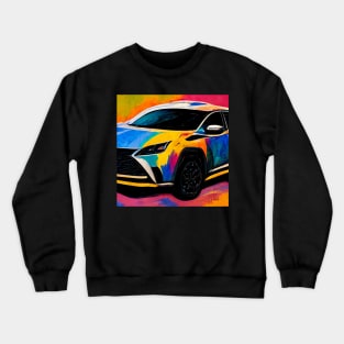 Colorfull NX Car Painting Crewneck Sweatshirt